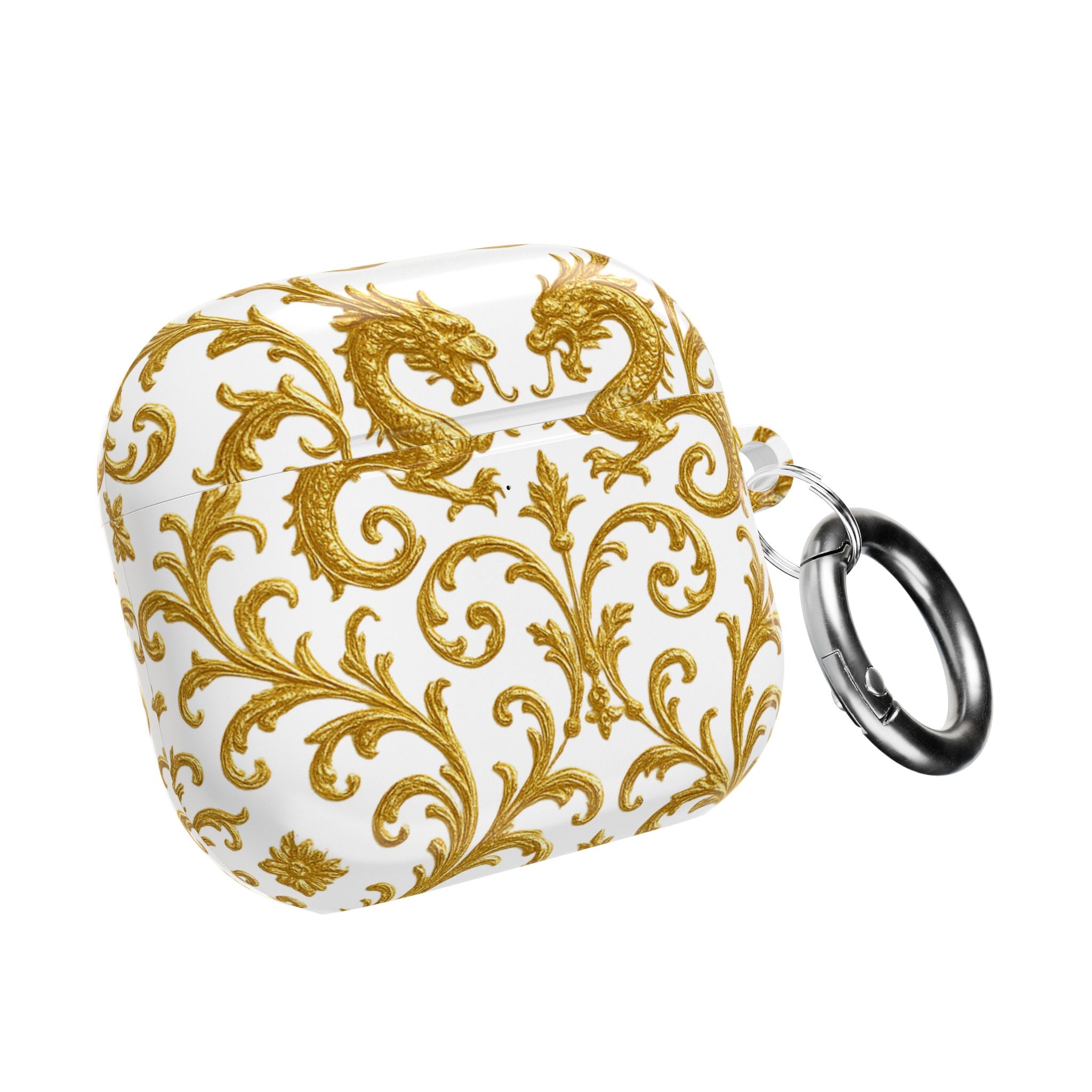 Golden Dragon Baroque AirPods Case – Quiet Luxury Protection