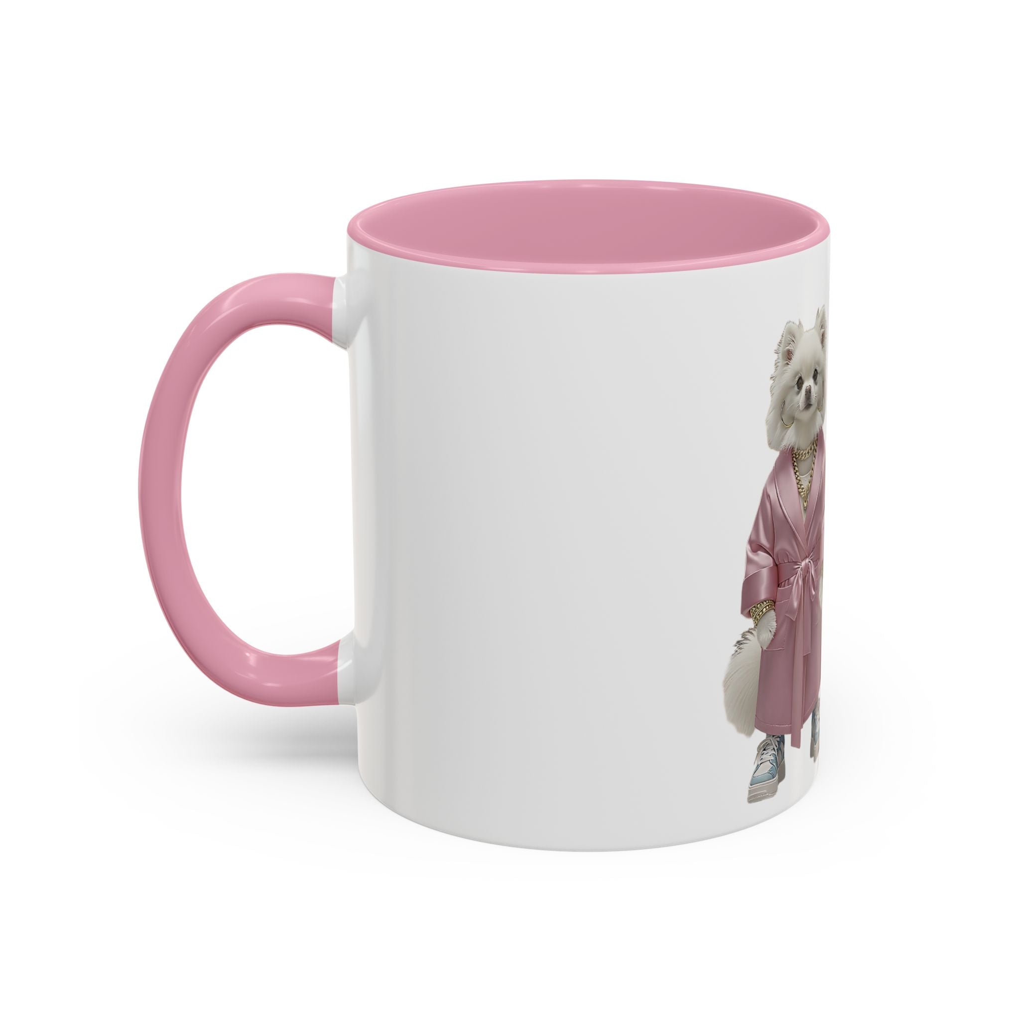 Fashionable Dogs Ceramic Mug — Stylish Designer-Dressed Dogs (11oz & 15oz)