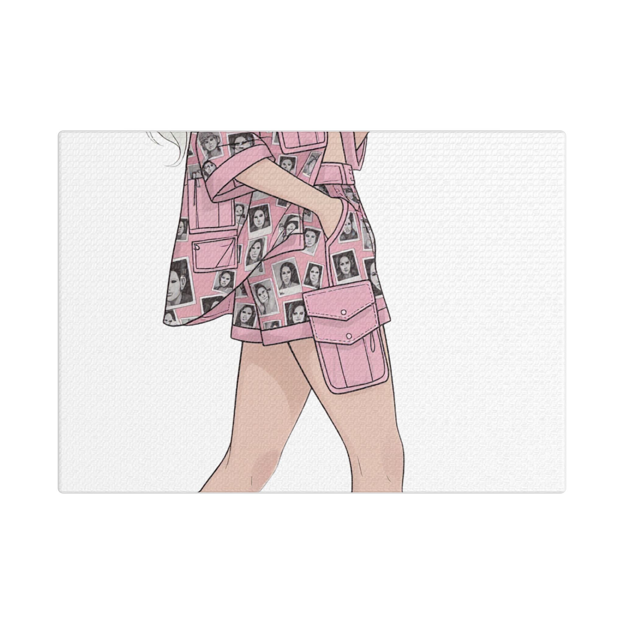 Minimal Fashion Illustration Canvas – A Quiet Statement for Your Space