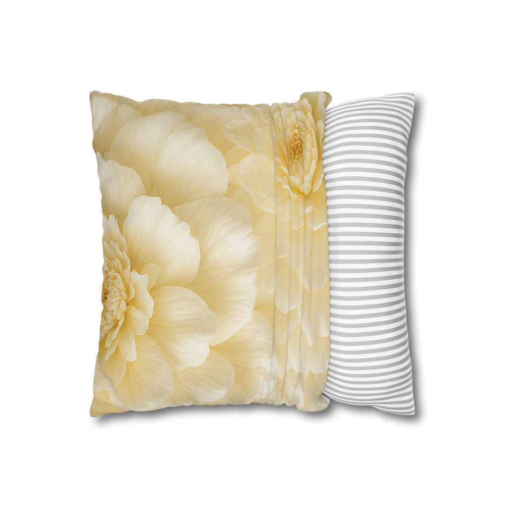 The Moment You Come Home, Your Heart Softens – Floral Cushion
