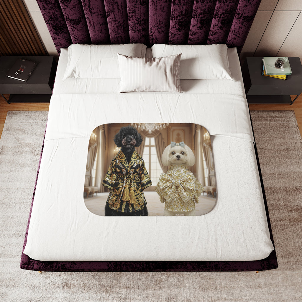 Sherpa Blanket, Two Colors